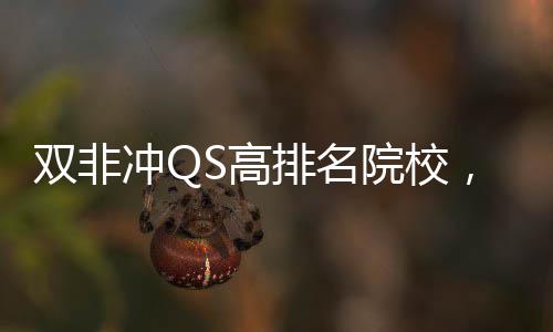 排名冲Q大学S高院校英国易捡漏，这双非3所